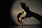 A dancer performs in "Panorama" a play by French choreographer Philippe Decoufle at the Theatre national de Bretagne in Rennes, western France. (AFP Photo/Thomas Bregardis): 