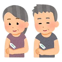 老年人 老年生活 聊天的老人 吃饭的 打球的 唱歌 泡温泉 测体温 开门关门 洗澡的 老人 卡通 插画 免扣 素材 手绘 png20