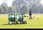London, UK, September 5th 2021. Temperatures soared in Hyde Park at the start of a late summer heatwave, in early September. People, and their dogs, flocked to the parks to enjoy the warm sunshine. Monica Wells/Alamy Live News Stock Photo