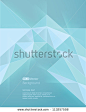 Abstract light blue background. Vector illustration - stock vector