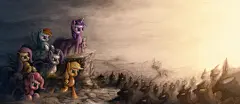 The Mane War by AssasinMonkey
#MANE6##小马宝莉#