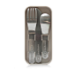 [法国 Monbento] Cutlery便携餐具(刀叉勺)套装 原创 设计 新款 2013 正品 代购