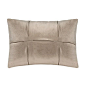 Madison Park Metallic Faux Leather Oblong Pillow | AllModern