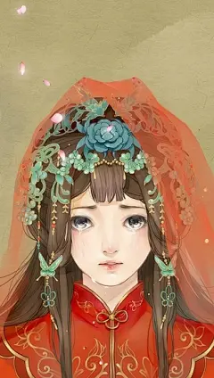 小婳渣三三作品集意境古风CG动漫图片卡通插画资源素材资料画册-淘宝网