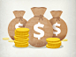 Money_bags钱袋 金币 #UI# #素材#