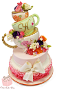   #蛋糕# #翻糖蛋糕#  #婚礼蛋糕#