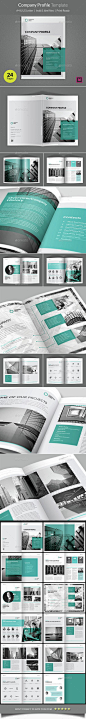 Company Profile Brochure Template InDesign INDD. Download here: http://graphicriver.net/item/company-profile-template/14848589?ref=ksioks: 