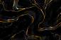 黑色和金色大理石背景纹理矢量图素材