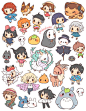 Studio Ghibli themed sticker set ~ ☆ 1 - 2" each☆ includes 26 pre-cut stickers printed on *NEW* LD glossy sticker paper