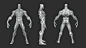 Stylized Warrior Anatomy Blockout V2