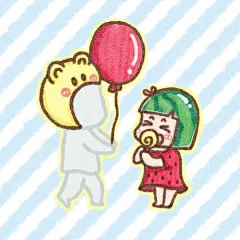 #儿童节# #空气先生日志##瓜小西# #西瓜# #头像# #Q版# #卡通# #可爱# #涂鸦# #瓜小西# #壁纸# #锁屏#