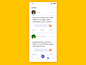 Music interface design ——6 music gif design fashion interface ui app