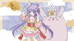 中秋节快乐！！

illustration:雪沙さん
MV中の1枚だよ‼️
↓日本ではこんな感じでお祝いします✨