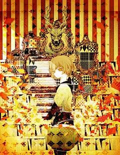 心里暖暖的。染上橙色的插画特辑【色彩系列】 : 大家能从橙色联想到什么？  水果的橙子、秋天的红叶、窗外透进来的阳光、傍晚的天色……。橙色正好在强烈的红色和明亮的黄色中间，是一种温暖、明亮的颜色。橙色都是给人充满幸福感和朝气蓬勃等积极的印象，拥有让人积极向前的效果。看到天空的一面染上美丽橙色的夕阳景色，在这一天结束时心情就会很平静呢。据说橙色可以缓解紧张，让人产生积极的情绪哦。今天，就为大家送上使用了鲜明的橙色的插画作品特辑。快来看看吧。