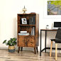 retro-polica-za-knjige-s-vratima-60-x-30-x-120-cm-smeda-vasagle-2_700x700