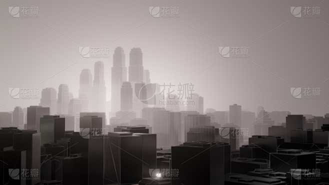 城市,雾,环境,现代,浓烟,烟雾,户外,天空,建筑