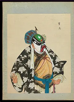 《百幅京剧人物图》窦虎 - 视觉中国设计师社区