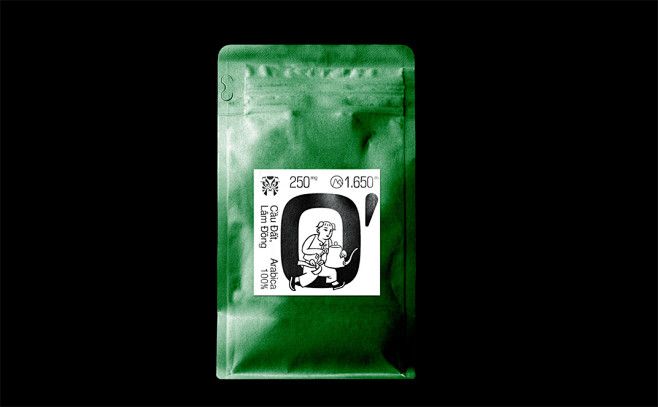 咖啡包装标签设计 越南 胡志明市 咖啡 ...