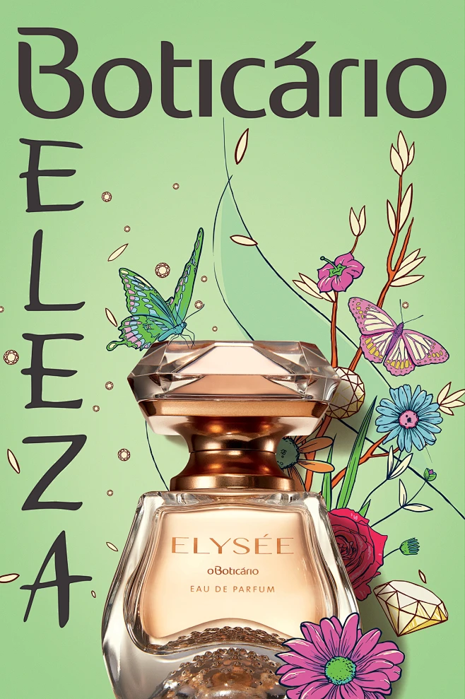 Boticário • Beleza : Two illustrations for brazilian cosmetic company O ...