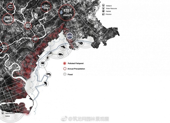 【PS国外小清新景观分析图表现（7种手法...