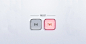 glass button - user interface design