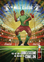 Nordic Coca-Cola FIFA World Cup 2010 Campaign : This year the global approach was 'celebrations'. We took the celebrations and turned them into the hero of the campaign. We created eight posters to cover the city and let the people in the Nordics celebrat