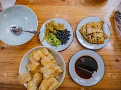 汕头市早餐风格在中国汕头市中餐馆。