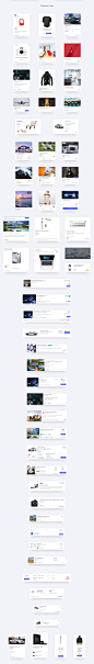 400高级电子商务UI组件 Ultimate Dlex eCommerce UI Kit_UI设计_模库(51Mockup)
