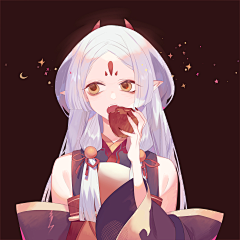 染白111采集到动漫少女