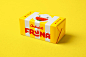 五彩缤纷的Fruna糖果包装设计#设计秀#
