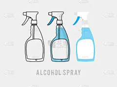 Anti-Bacterial Sanitizer Spray, Hand Sanitizer Dis