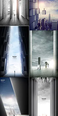 未来空间立体感商务科技风高逼格光影光线摄影海报ps素材模板设计-淘宝网