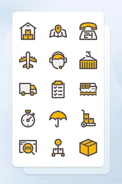 扁平程序应用app图标