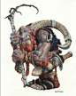 2011年3月9日——保罗奇幻概念插画