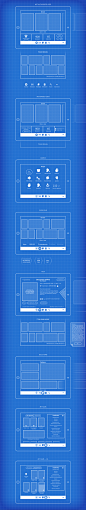 Movies app wireframe on Behance