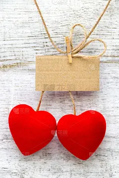 樱桃,情人节,红色,幸福,动物心脏,可爱的,华丽的,纹理效果,平视角,贺卡