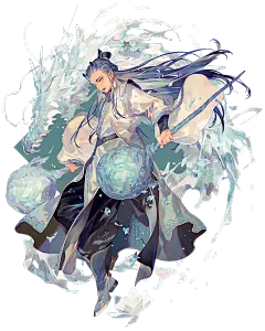 画师【rei子老累理查】插画/线稿/步骤图集
