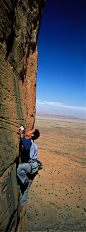 “Great things are done when men and mountains meet.” — William Blake P.S. This guy isn't even wearing a rope!