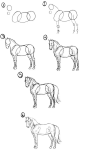马不会画？初学者需按照马的结构画，这才是马的正确画法