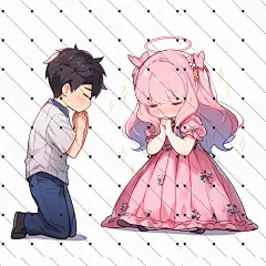 现代Q版人物ai61
