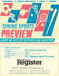 Spring Sports Sell Sheet : Sell Sheet for Spring Sports Preview