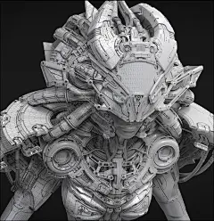 Hawk suit by Liudmila Kirdiashkina | Robotic/Cyborg | 3D | CGSociety