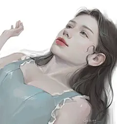 女头像/头像参考/头像设计 唯美少女头像插画 by画师ins：su_hong2 ​​​​
花瓣关注原画人，推荐更多精选素材，绘画更有灵感