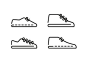 Shoe icons by Romualdo Faura: 