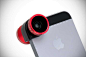 Olloclip 四合一摄像镜头 for iPhone 5/5s
适用于 iPhone 5/5s，让你的iPhone变成拍照神器