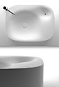 ‘nivis’ wash basin by shiro studio for agape