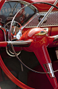 1955 Chevrolet Belair Steering Wheel Photograph by Jill Reger