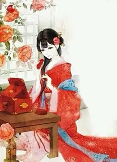 手绘古风新娘插画的搜索结果_百度图片搜索