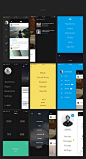 Ink iOS : A huge iOS UI Kit, with over 120 iOS 8 screens in 7 different categories, this kit is surely what you need for your next app design!