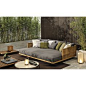 Canapé Minotti QUADRADO #canape #minotti #design #lovedesign #outdoor #silverashowroom #paris #lyon #marseille